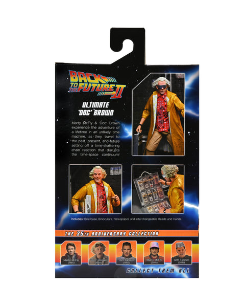 Neca Back to the Future 2 Doc Brown Ultimate 7-Inch Scale Action Figure