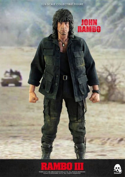 ThreeZero Rambo III John Rambo 1:6 Scale Figure