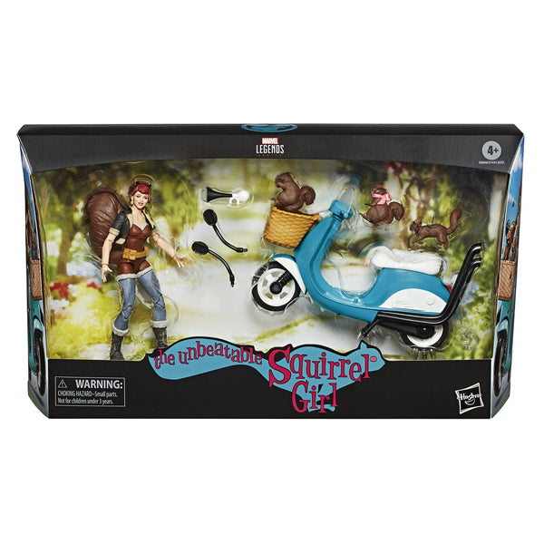 Marvel Legends The Unbeatable Squirrel Girl Deluxe 6-Inch Action Figure, Marvel- Have a Blast Toys & Games