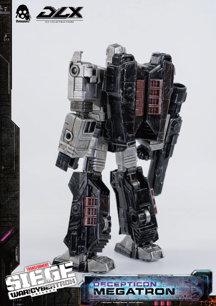 ThreeZero Transformers War for Cybertron Megatron Dlx Diecast Figure
