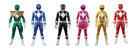 ThreeZero Mighty Morphin Power Rangers 6 Pack 1:6 Scale Figure Set