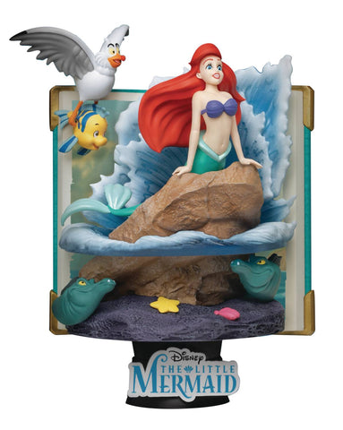 Disney Story Book The Little Mermaid Ariel D-Stage 6-Inch Statue