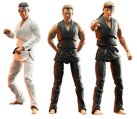 Diamond Select Cobra Kai Daniel Larusso Johnny Lawrence John Kreese Figure Lot