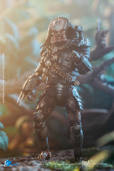 Hiya Toys Predator Open Mouth Jungle Predator 1/18 Scale Action Figure