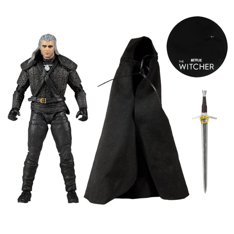 McFarlane The Witcher Netflix Geralt of Rivia 7-Inch Figure