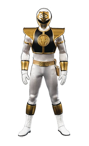 ThreeZero Mighty Morphin Power Rangers White Ranger 1:6 Scale Figure